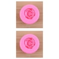 thumbnail image 2 of Billuyoard Molde de silicona para pastel de rosas DIY, decoración reutilizable, molde para hornear, molde artesanal para gelatina de Chocolate 2piezas, 2 of 6