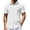 White, variant on COOFANDY Mens Wrinkle Free Button Up Shirts Short Sleeve Fitted Casual Dress Shirts Summer Vacation Shirts with Pocket