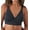 Black, variant on Women's Bali DF3380 Comfort Revolution Modern Seamless Wirefree Bra (White S)
