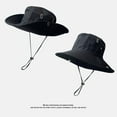 thumbnail image 1 of LinYooLi Big Hat Rear Sun Fisherman Hat Female Summer Anti -Ultraviolet Sunscreen Sun Hat Fast Dry Travel Mountaineering Cap, 1 of 9