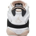thumbnail image 4 of Jordan Mens Air Jordan 6 Rings Sneakers,White/Fossil Stone/Black,13, 4 of 5
