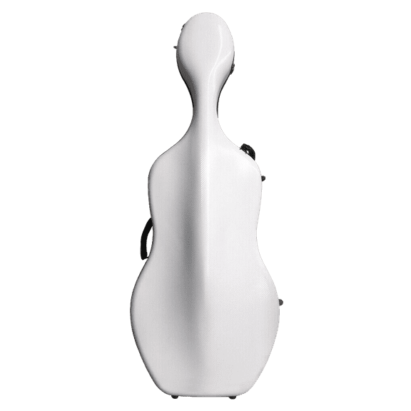 Advanced 4/4 Cello Case Carbon Fiber Strong Light Full Size Cello Box White