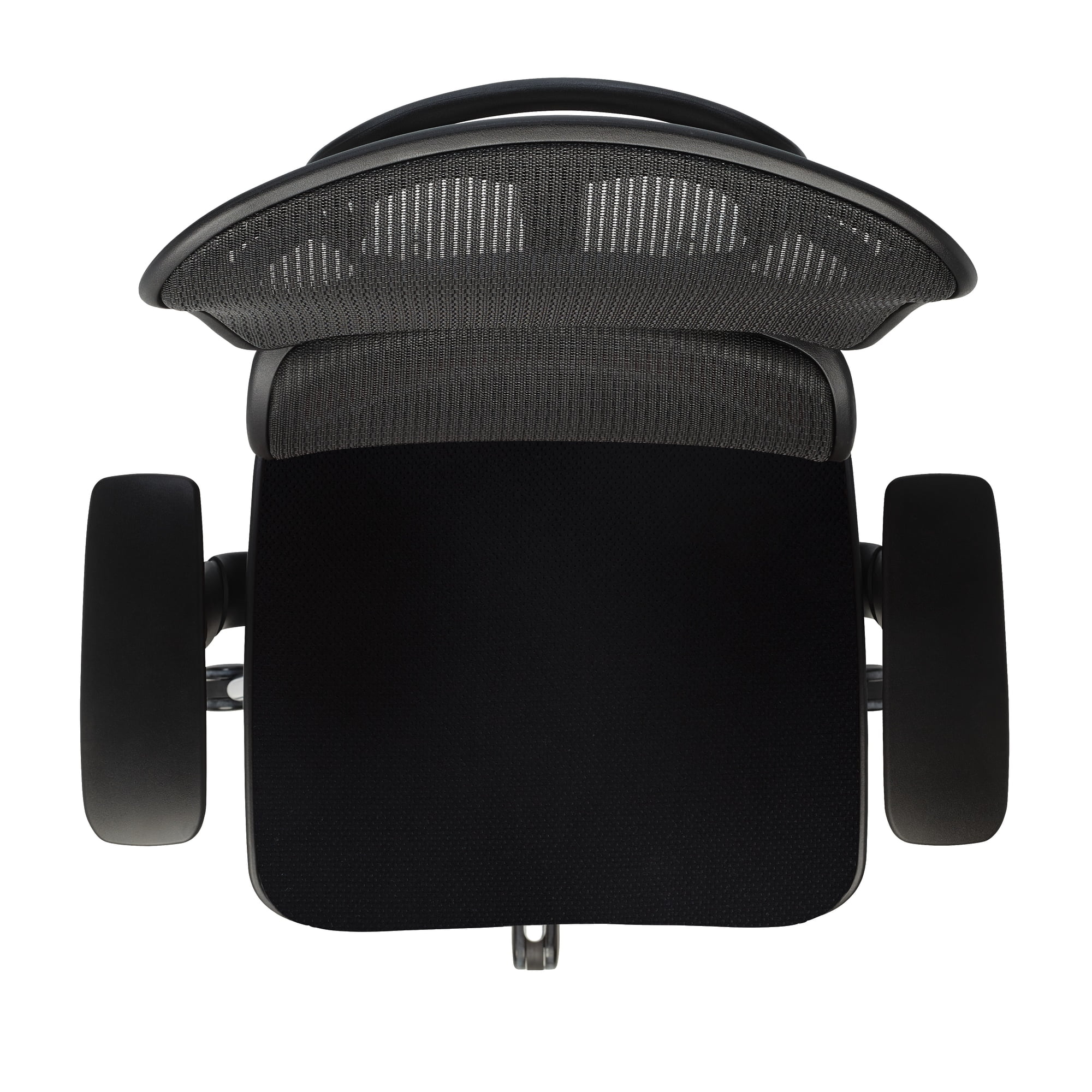 WorkPro 12000 Series Ergonomic Mesh Fabric Mid Back Chair Black