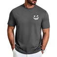 thumbnail image 2 of T Shirts for Men 2026 Summer Casual Short Sleeve Crewneck Cool Tee Shirt Streetwear, 2 of 5