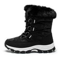 thumbnail image 3 of HOBIBEAR Women's Snow Boots Warm Insulated Faux Fur Lined Waterproof Mid-Calf Winter Boots, 3 of 8