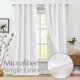thumbnail image 2 of Cortinas Jinchan de Lino de 244 cm con Forro de Privacidad Blanco x2, 2 of 8