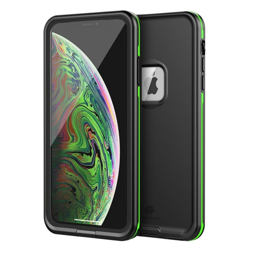 iPhone Xs Max Waterproof Case, CaseTech LRE Series, Shockproof