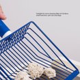 thumbnail image 4 of Solid Metal Cat Litter Box Scoop, High Strength Handle for Easy Cleaning, Fast Filtration Shovel with Long Handle, Hanging Rope for Storage, Suitable for Small Pets, Large Cat, 4 of 7