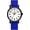 White-Black/Blue, variant on Original Nurse Watch for Medical Professionals and Students Various Scrub Colors, Easy Read Dial, Military Time with Second Hand, Silicone Band, 3 ATM Water Resistant