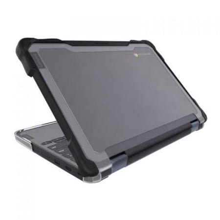 UPC: 0818090025229 | Gumdrop SlimTech for Lenovo 500e/500w/300e/300w Chromebook 3rd Gen (2-in-1) – For Lenovo Chromebook – Textured Grip – Black – Bump Resistant  Scratch Resistant  Scuff Resistant – Thermoplastic Polyure