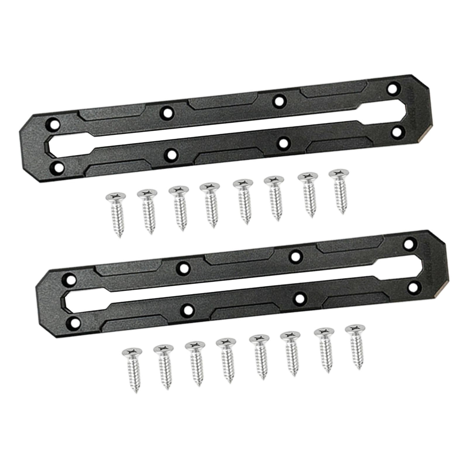 Baoblaze 2 Pieces Kayak Track Accessories, Kayak Gear Track Mount Kayak Low Profile Track 9 inch