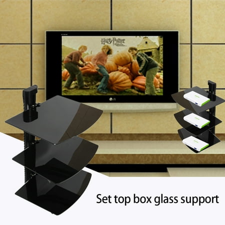 3 Shelf Dvd Player Single Layer Home Living Room Wall Mount Tv Box 3 Shelf Dvd Player Single Layer Home Living Room Wall Mount Tv Box Holder Stand