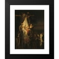 thumbnail image 2 of Rembrandt van Rijn 12x14 Black Modern Framed Museum Art Print Titled - The Descent from the Cross (1650-1652), 2 of 5