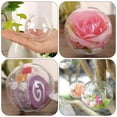 thumbnail image 5 of hengzirui Xmas Decors 15 Pcs Christmas Hollow Ball Pendant Transparent Ball Plastic Fillable Ball Ornament, 5 of 6