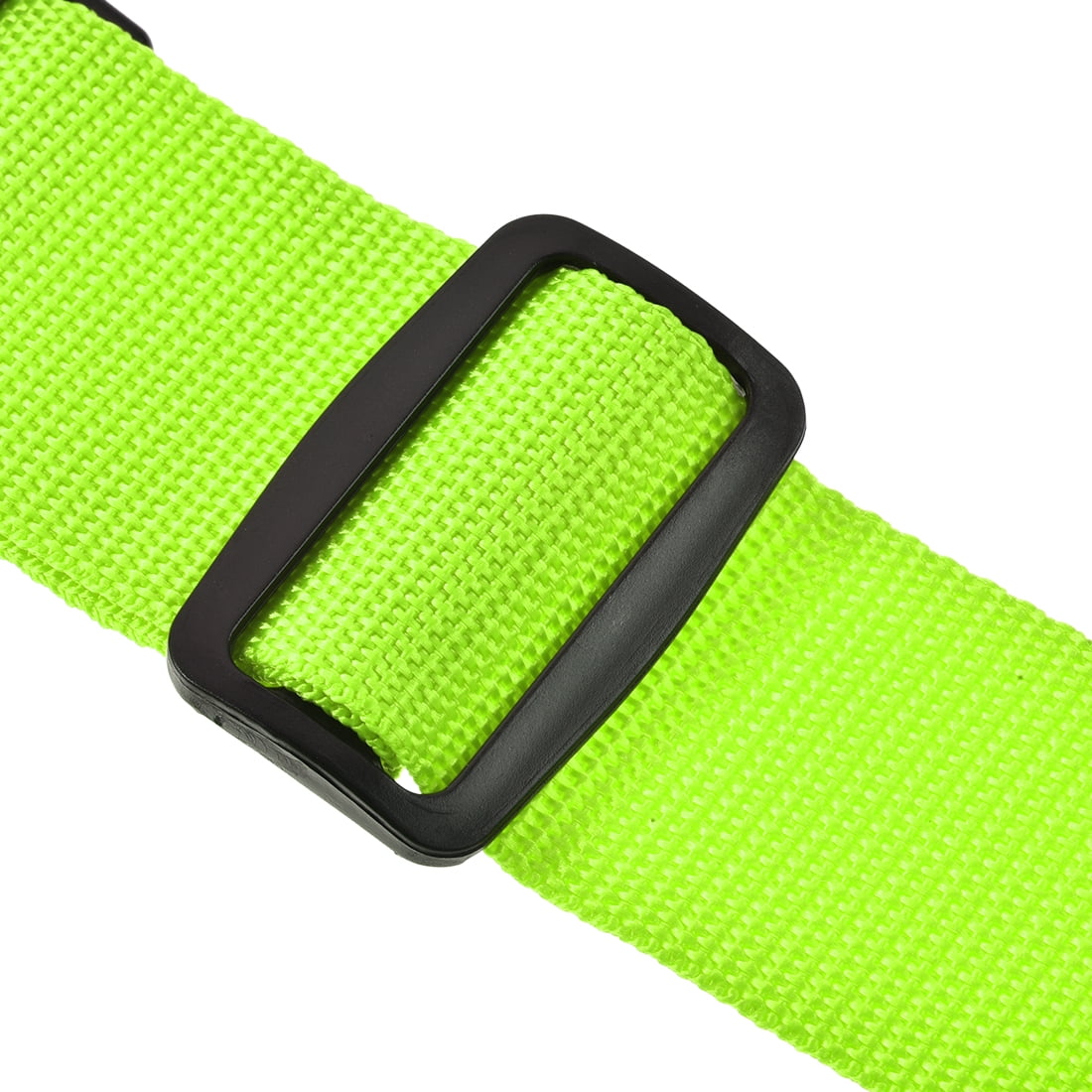 Unique Bargains Luggage Straps Suitcase Belts with Buckle PP Travel Packing Accessories Light Green