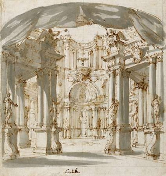 The Courtyard Of A