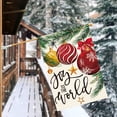 thumbnail image 2 of Banner AVOIN Colorlife Joy To The World, 71 x 102 cm, doble cara, 2 of 7