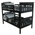 thumbnail image 3 of Kunkle Holdings LLC Pine Twin Mission Bunkbed Black, 3 of 5
