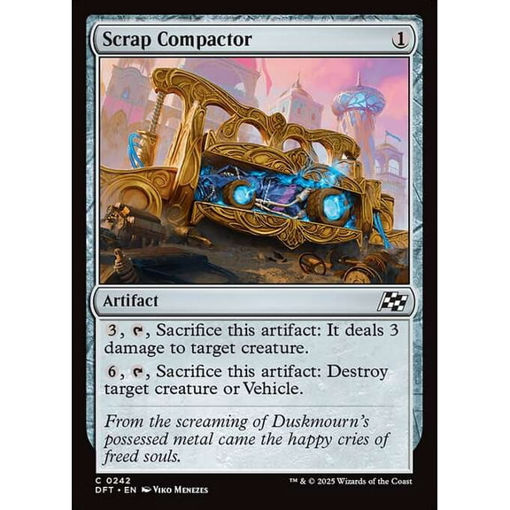 MtG Aetherdrift Common Scrap Compactor #242