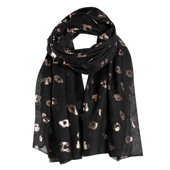 Aoochasliy Winter Scarfs Women's Printed Lightweight Scarf Shawl Wrap Ladies Long Scarf Gift