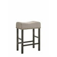 thumbnail image 1 of ACME Martha II Counter Height Stool (Set-2) in Tan Linen & Weathered Gray, 1 of 3