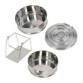 thumbnail image 4 of Steam Pot Tier,304 Stainless Steel Steam Steam Potwith Lid Steam Pot Quality You Can Trust, 4 of 12