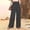 Black, variant on Jerdar Womens Wide Leg Pants Palazzo Casual Flowy Elastic Waist Pant Dressy Long Lounge with Pockets Summer Spring Outfits L