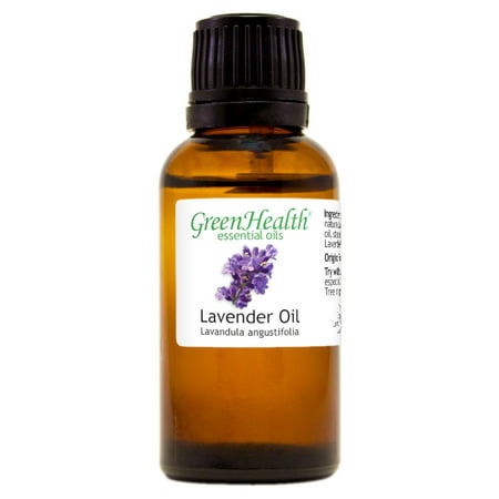 Lavender Essential Oil - 1 fl oz (30 ml) Glass Bottle w/ Euro Dropper - 100% Pure Essential Oil by