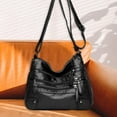 thumbnail image 4 of Bolso monedero Zulema Bolso de hombro Cuero Negro, 4 of 8
