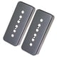 thumbnail image 5 of Juego de 2 cubiertas para pastillas Sopabar P90 de bobina simple para guitarra Gibson LP. Negro, 5 of 6