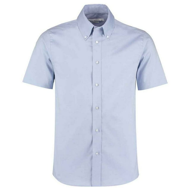 Kustom Kit Chemise Oxford Premium à Manches Courtes pour Hommes