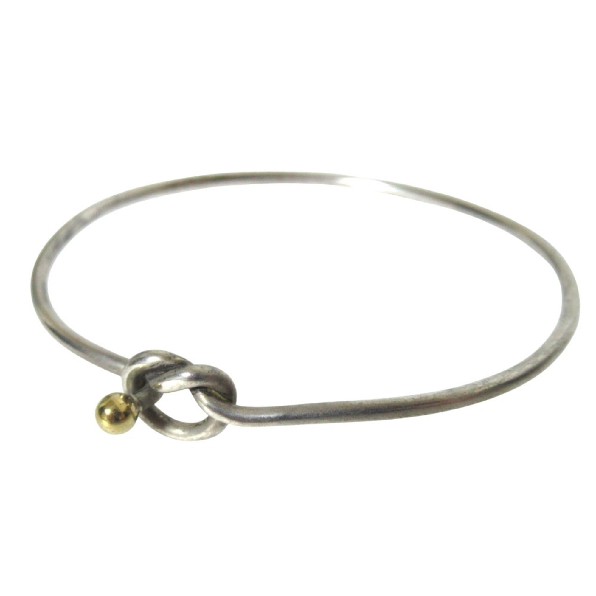 Pre-Owned Tiffany & Co. Vintage Love Knot Bangle Bracelet, 925 x 
