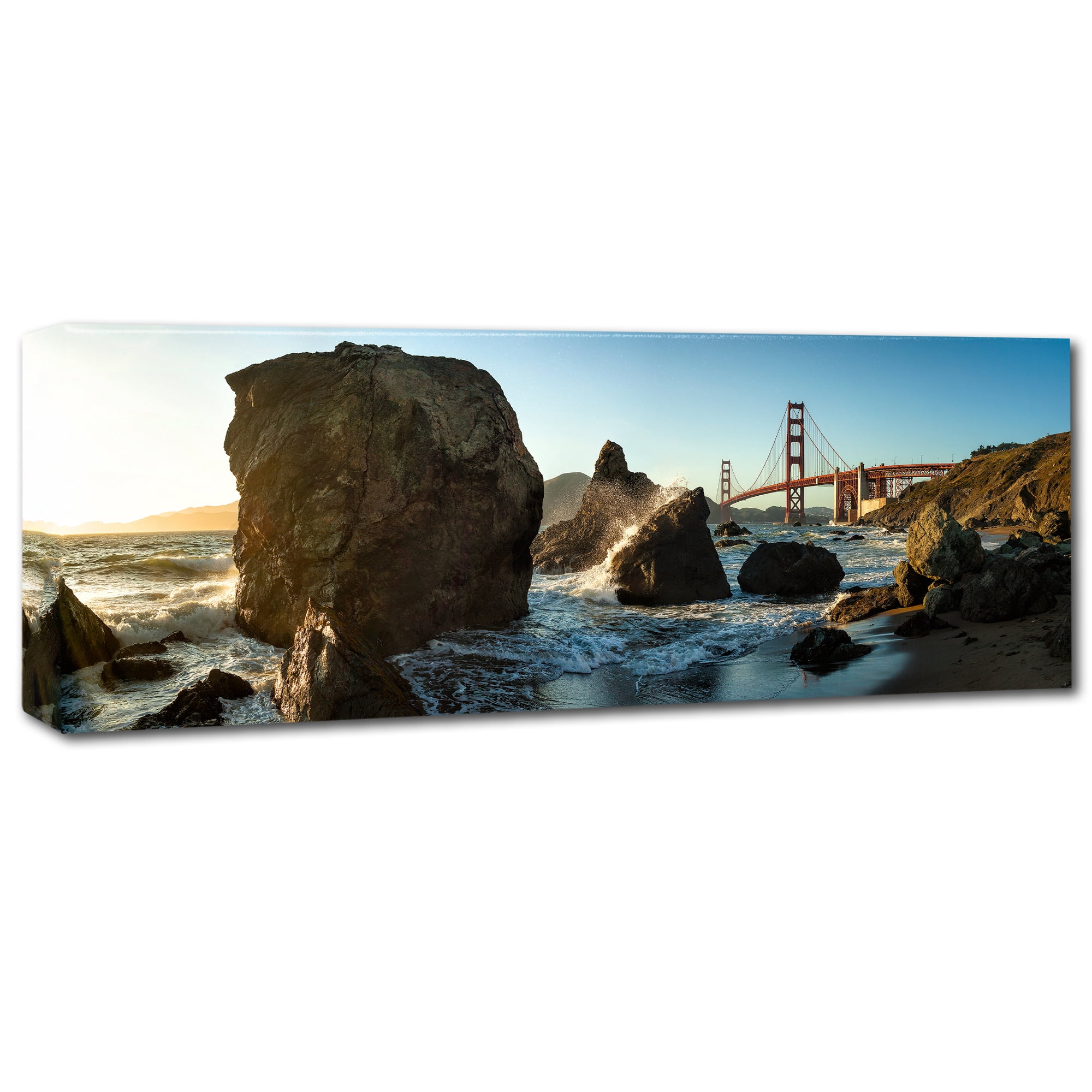 Michael Kaupp 'The Golden Gate Bridge' Canvas Art