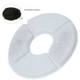 thumbnail image 4 of BeaconPet Upgrade 2.4L Pet Water Fountain Automatic Electric Circulating Pet Water Fountain Dogs / Cats Drinking Bowl Water Dispenser with Filter, White (Only 4pcs Filters), 4 of 7