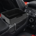 thumbnail image 1 of TABLZONE Black Car Armrest Storage Box Durable Plastic for Center Console Organizer 1Pcs, 1 of 7