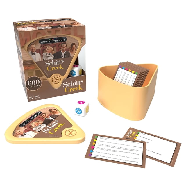 Juego de preguntas USAPOLY Trivial Pursuit Schitt's Creek Edition