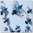 thumbnail image 1 of Picture-Tiles.com: Bird Ceramic Tile Wall Mural WAL500219-55L. 40"W x 40"H using (25) 8" x 8" Ceramic Tiles-Satin Finish, 1 of 3