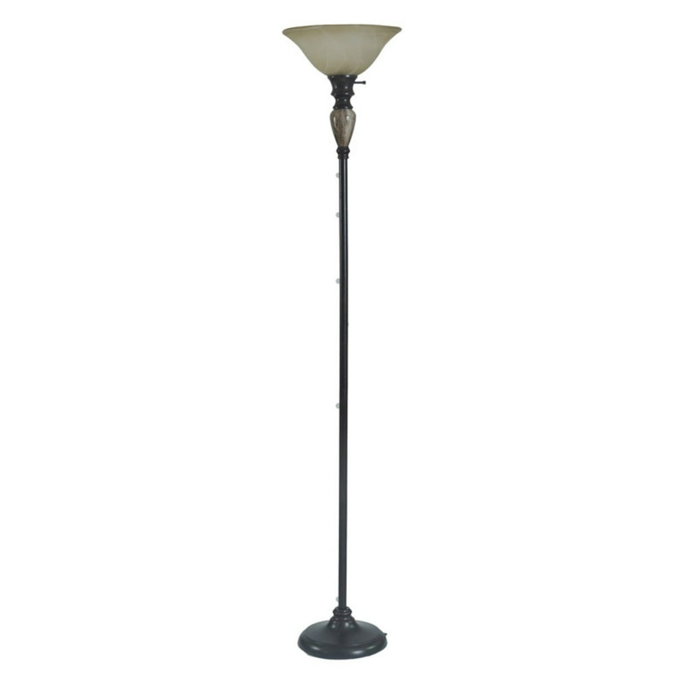 Milton Greens Stars Hellen Torchiere Floor Lamp - Walmart ...