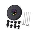 thumbnail image 4 of Colaxi Solar Bird Bath s Solar Powered Water Pump Colorful LED Lights Solar Powered Pump for Garden Fish Tank Pool, 4 of 8
