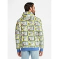 thumbnail image 3 of SpongeBob SquarePants Men's & Big Men's Graphic Fleece Hoodie with Long Sleeves, Sizes S-3XL, 3 of 5