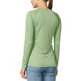 thumbnail image 3 of BALEAF Womens Shirts Long Sleeve Tops UPF 50+ Sun Protection Shirts SPF UV Quick Dry Lightweight T-Shirt Outdoor Hiking Runing Fishing Sage Size XL, 3 of 7