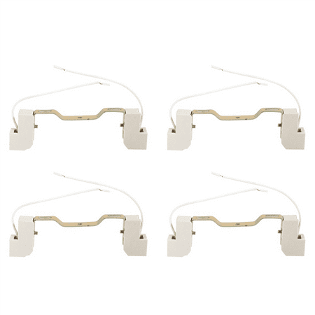 

4X R7S Bulb Socket Lamp Holder Connector Metal Ceramics Handle for Flood Light 118mm