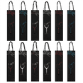 thumbnail image 2 of 12Pcs Kraft Paper Wine Bags Gift Bag Red Bags Single Bottle Tote Wine Hand Bag Carry mj366, 2 of 6