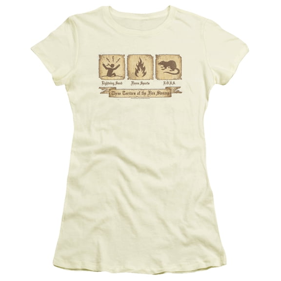 Princess Bride - Three Terrors - Juniors Teen Girls Cap Sleeve Shirt