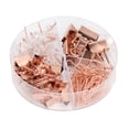 thumbnail image 4 of Clips Office Clips Kit Colored Metal Antirust Push Pins Paper Clips Binder Sets Paper Storage Decoration Office Supplies, 4 of 8