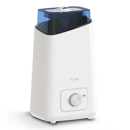 Kyvol Vigoair HD3 Humidifier, 4.5L Cool Mist Humidifiers, 26dB Quiet Ultrasonic Humidifiers, up to75 Hours Runtime, BPA-Free, Auto Shut-off, 360° Nozzle, Ideal for Plants, Home, Office,