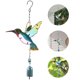 thumbnail image 5 of FELTECHELECTR Carillón de viento de colibrí para jardín, colgante decorativo para jardín, decoración de fiesta, 5 of 6