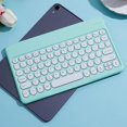 thumbnail image 4 of Clavier Bluetooth Sans Fil, Clavier Bluetooth pour Tablette, Claviers d'Ordinateur Portables Bluetooth Colorés, Mini Machine à Écrire Rétro Compacte Sans Fil au Design Flexible avec Profil Mince Compact, 4 of 4