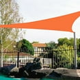thumbnail image 6 of Christmas Savings Clearance! Cbcbtwo Sun Shade Sail, 10' x 10' x 10' Triangle Canopy Sun Sail with Storage Bag, UV Block Pink Sunshade for Patio Backyard Lawn Garden Swimming Pools Outdoor Activities, 6 of 9