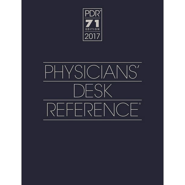 2017 Physicians' Desk Reference 71st Edition (Boxed)